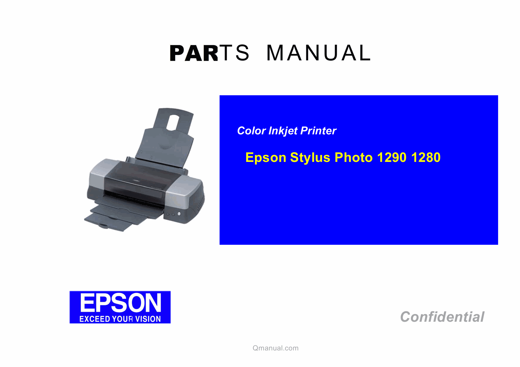 EPSON StylusPhoto 1290 1280 Parts Manual-1